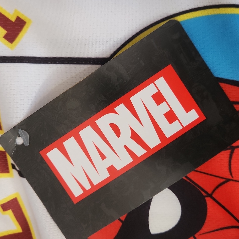 Marvel Spider-Man Striped Baseball Jersey - Picture 5 of 5